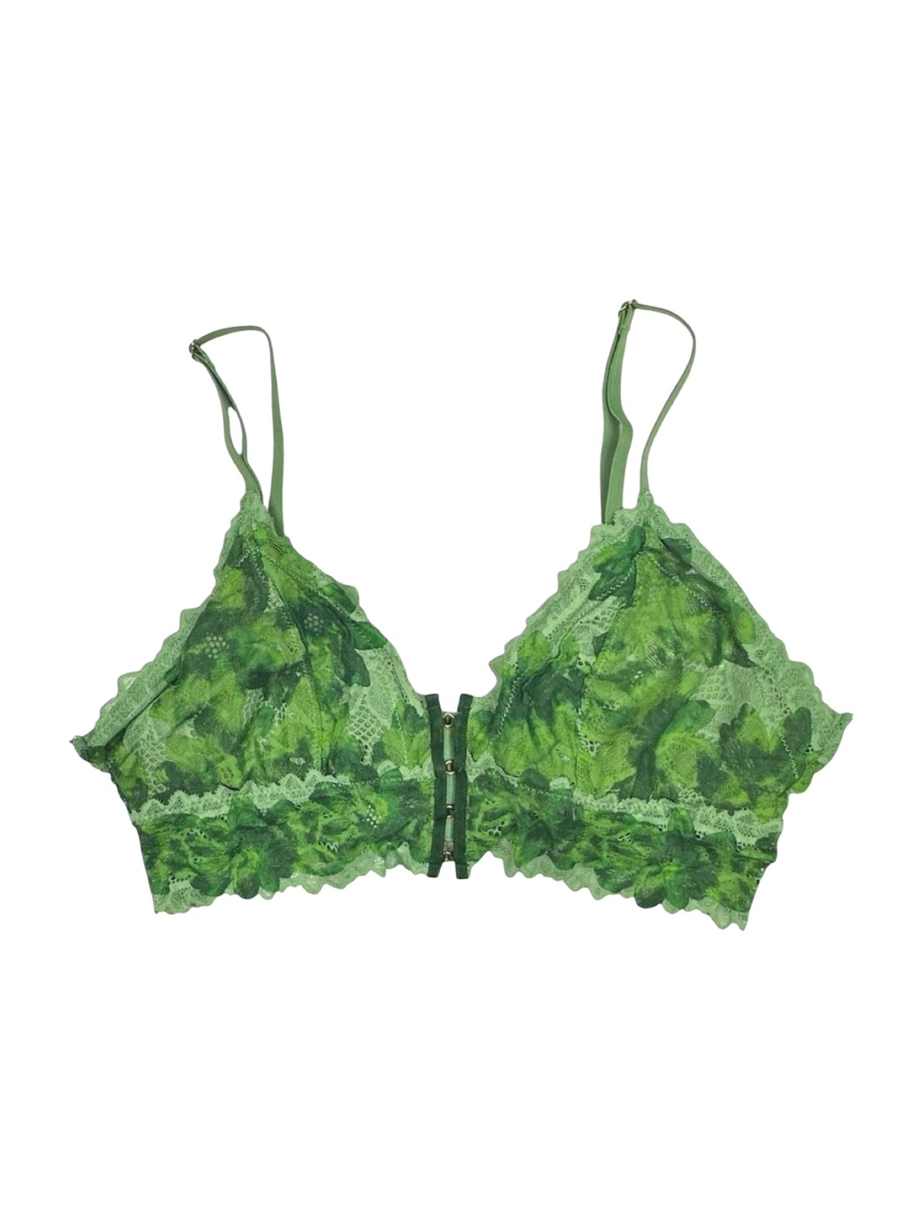 Aerie Real Power Wireless Push Up Sunkissed Lace Bra - Size Medium